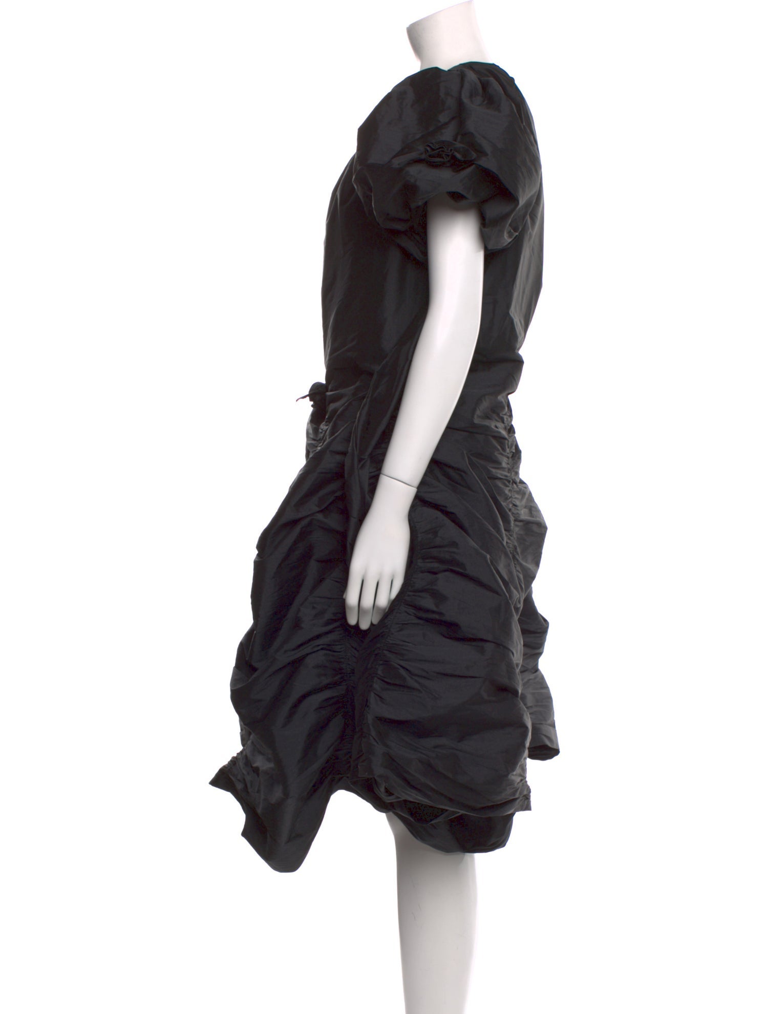 Batsheva Scoop Neck Knee-Length Dress