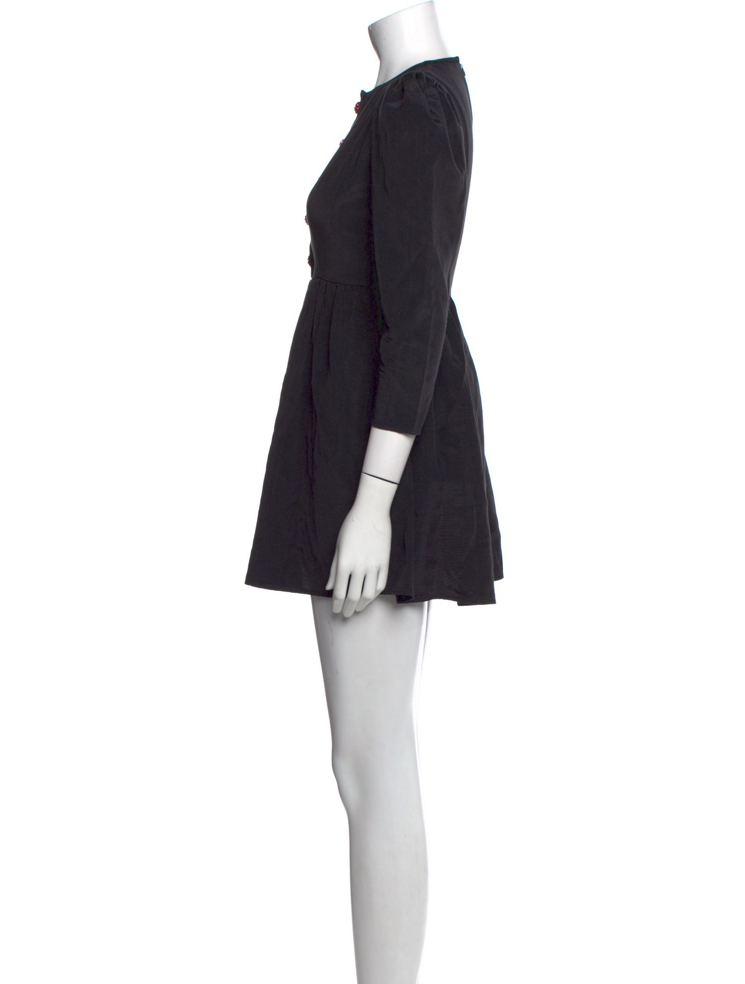 Batsheva Square Neckline Mini Dress