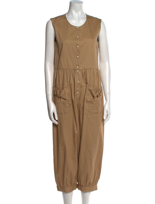 Batsheva Scoop Neck Jumpsuit
