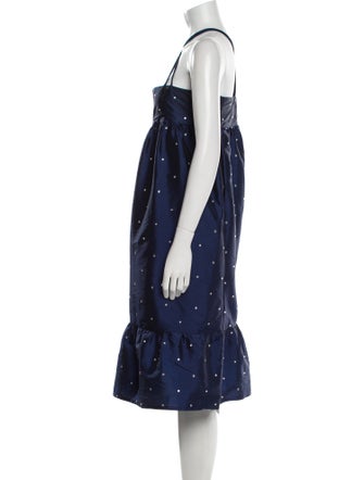 Batsheva Halterneck Mini Dress