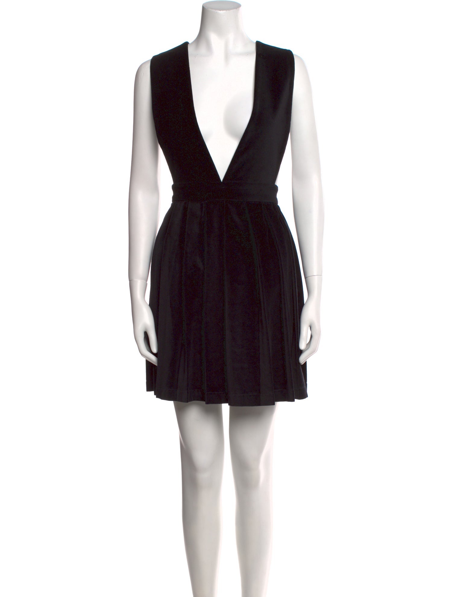 Batsheva Plunge Neckline Mini Dress