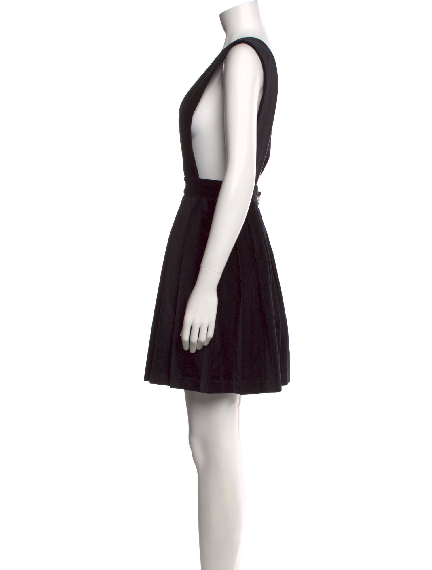 Batsheva Plunge Neckline Mini Dress