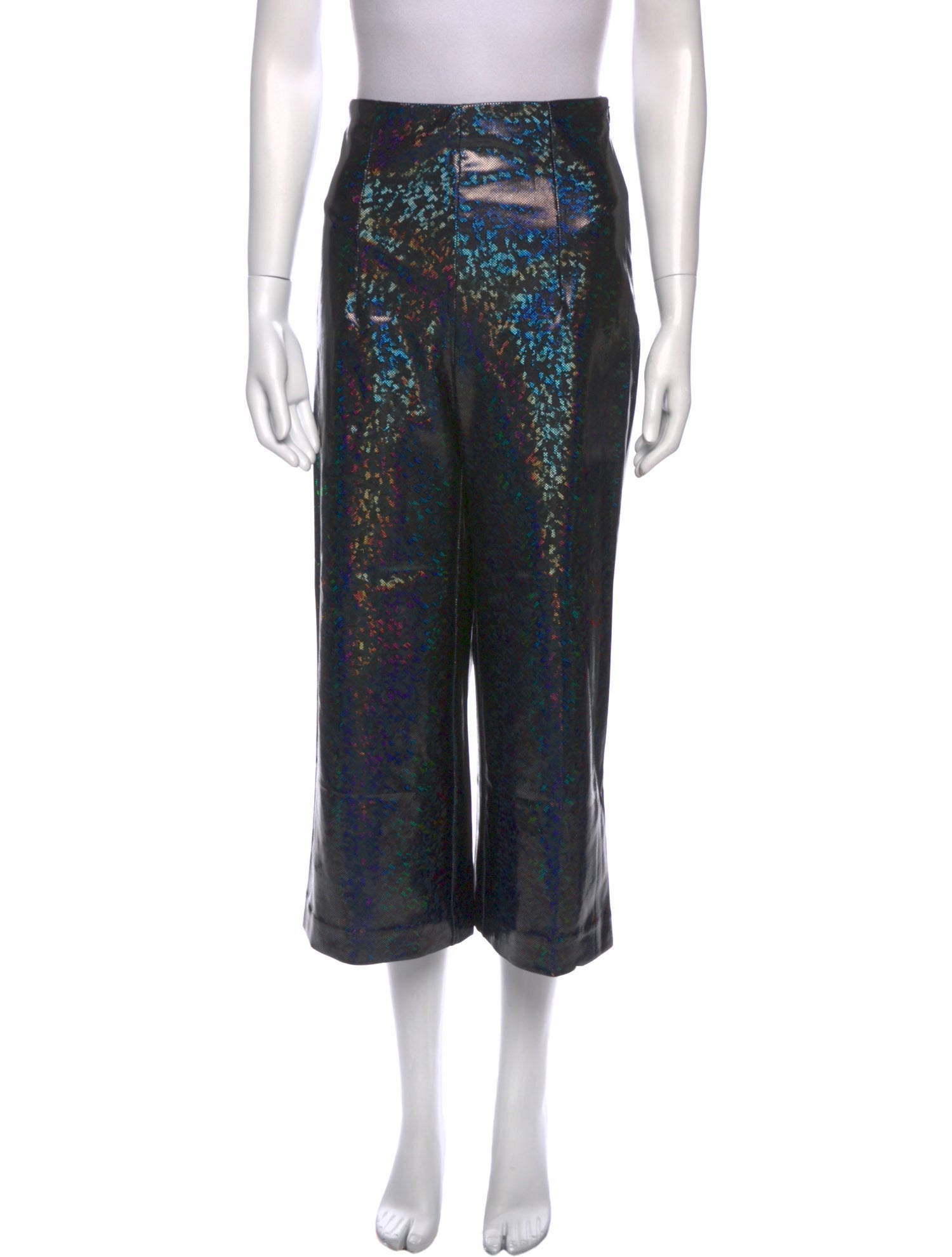 Batsheva Printed Wide Leg Pants