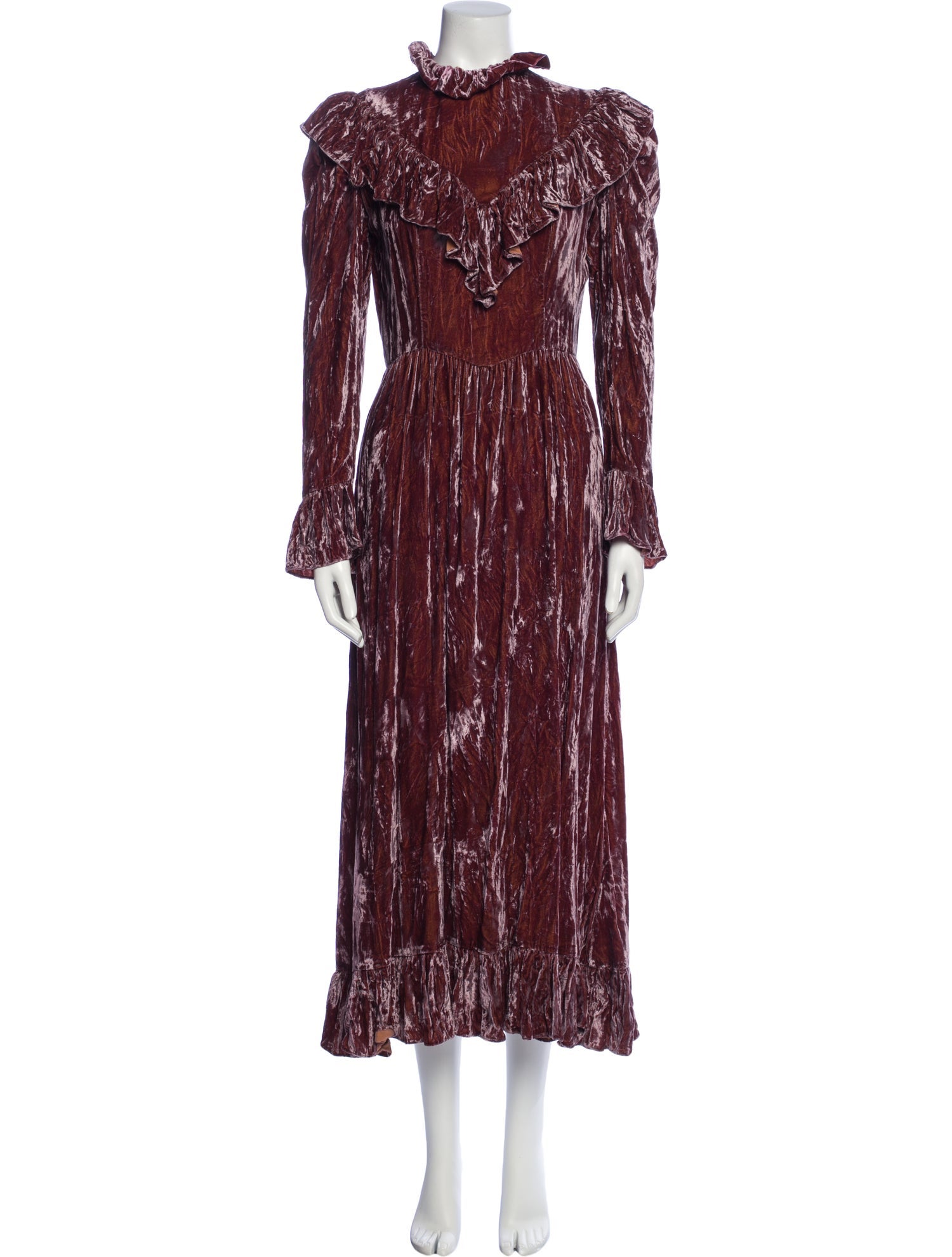 Batsheva Printed Long Dress