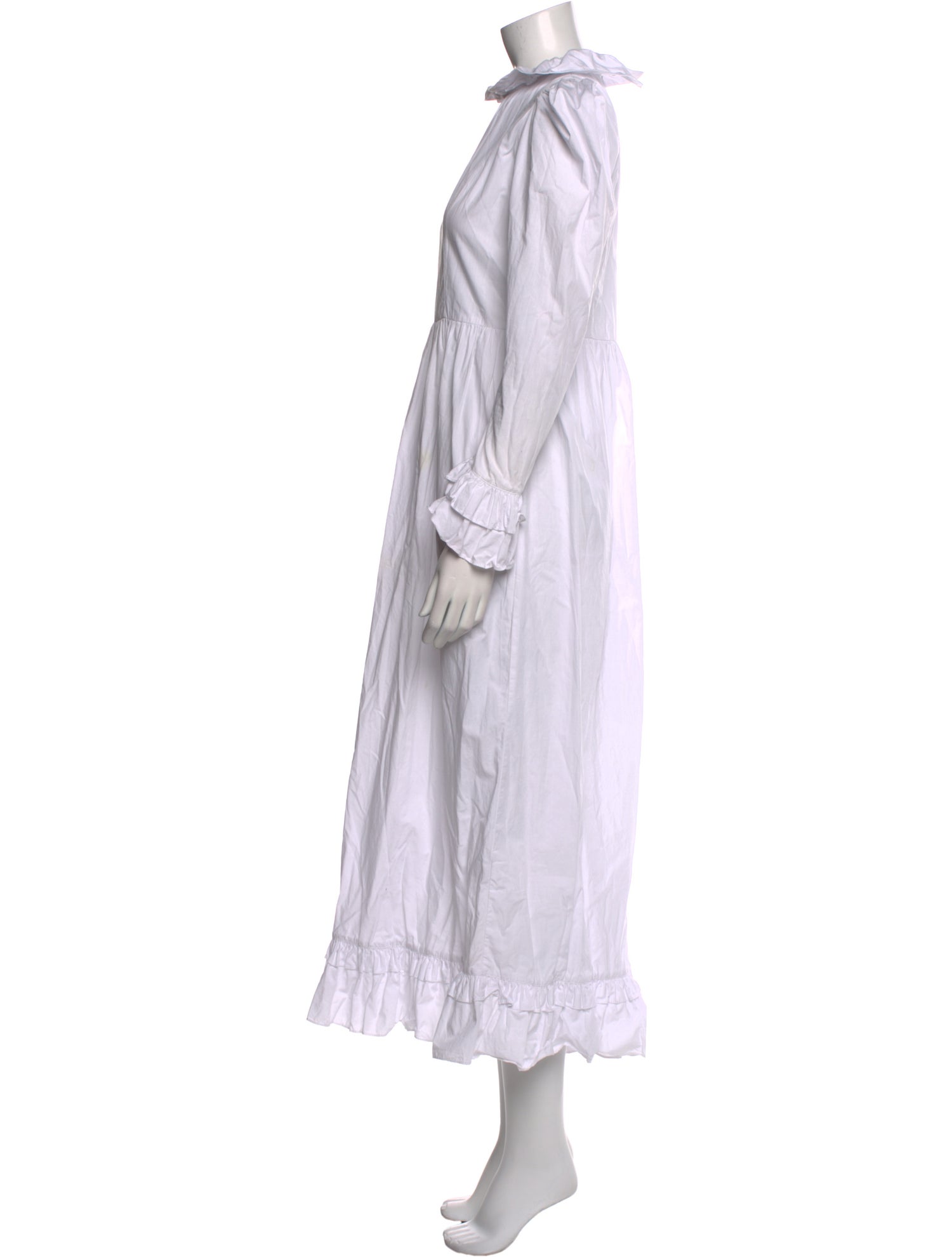 Batsheva Mock Neck Long Dress