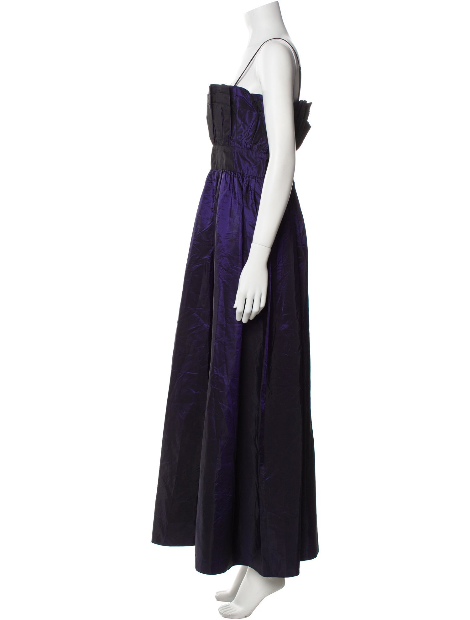 Batsheva Square Neckline Long Dress