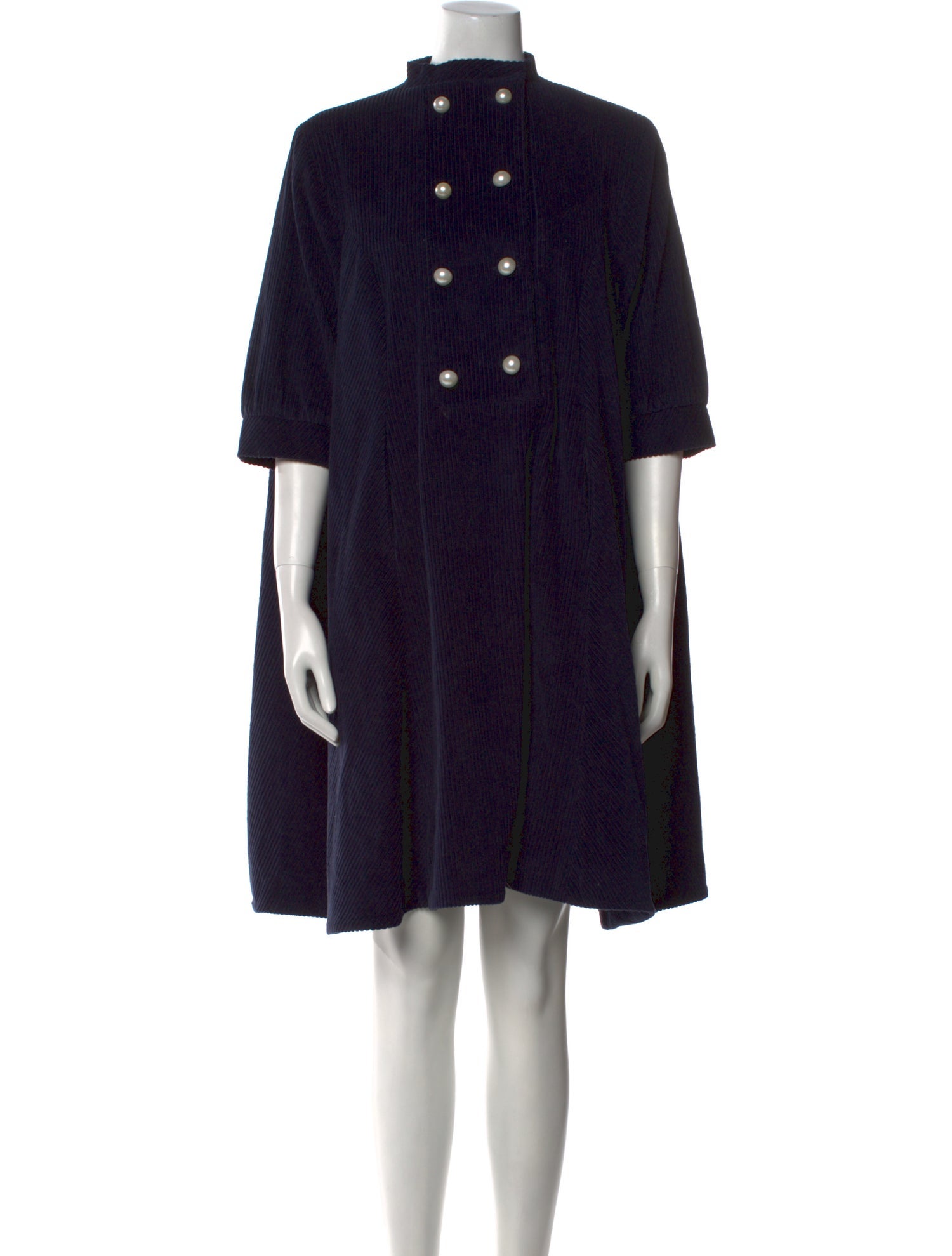 Batsheva Mock Neck Mini Dress