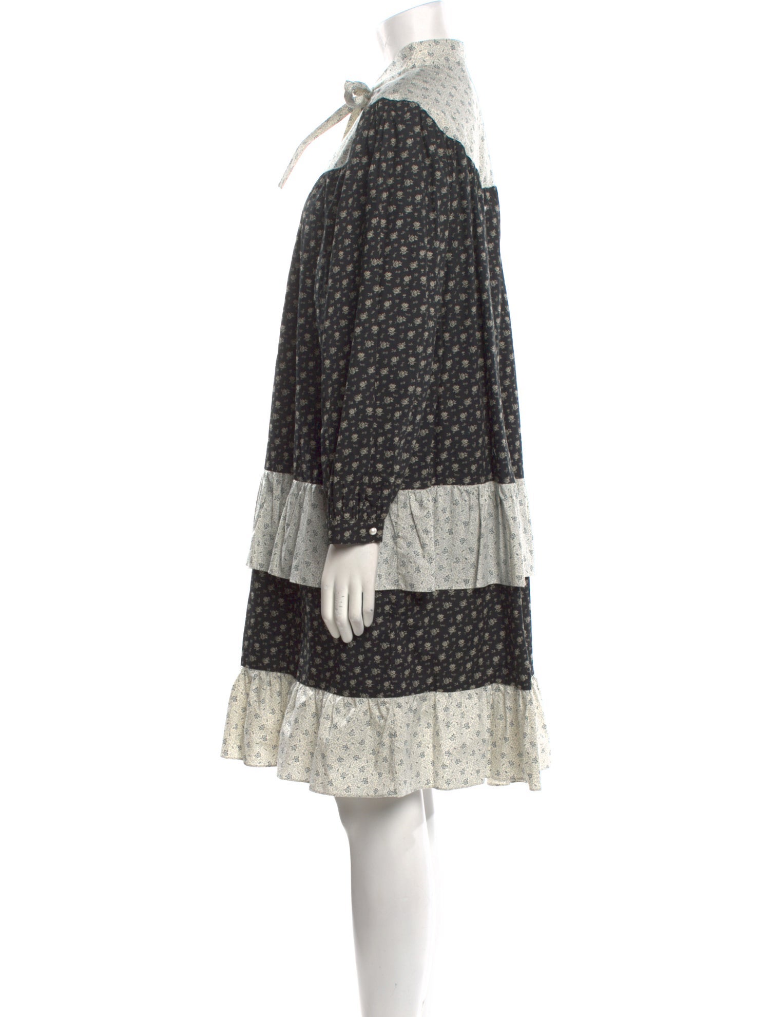 Batsheva Printed Knee-Length Dress w/ Tags