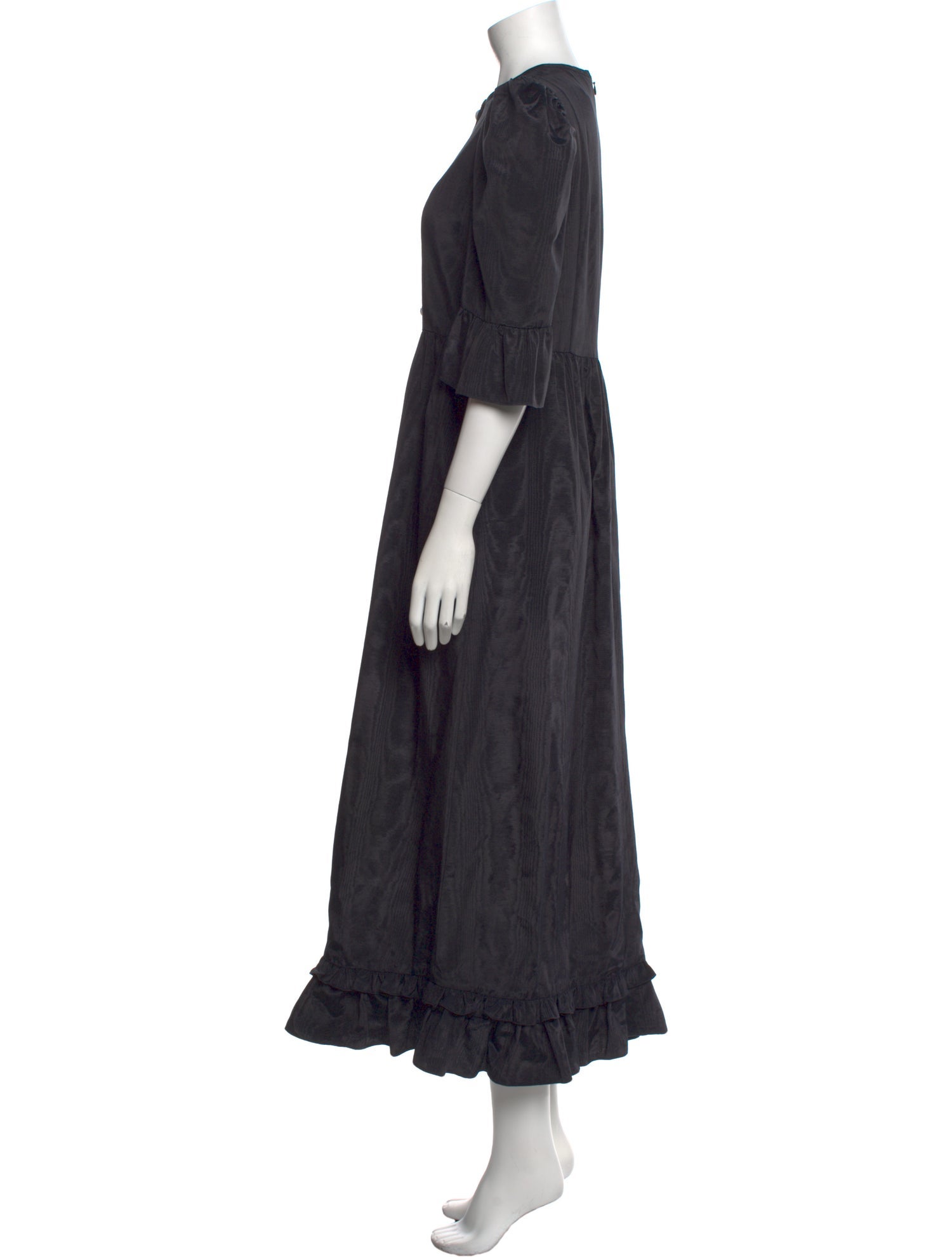Batsheva Crew Neck Long Dress