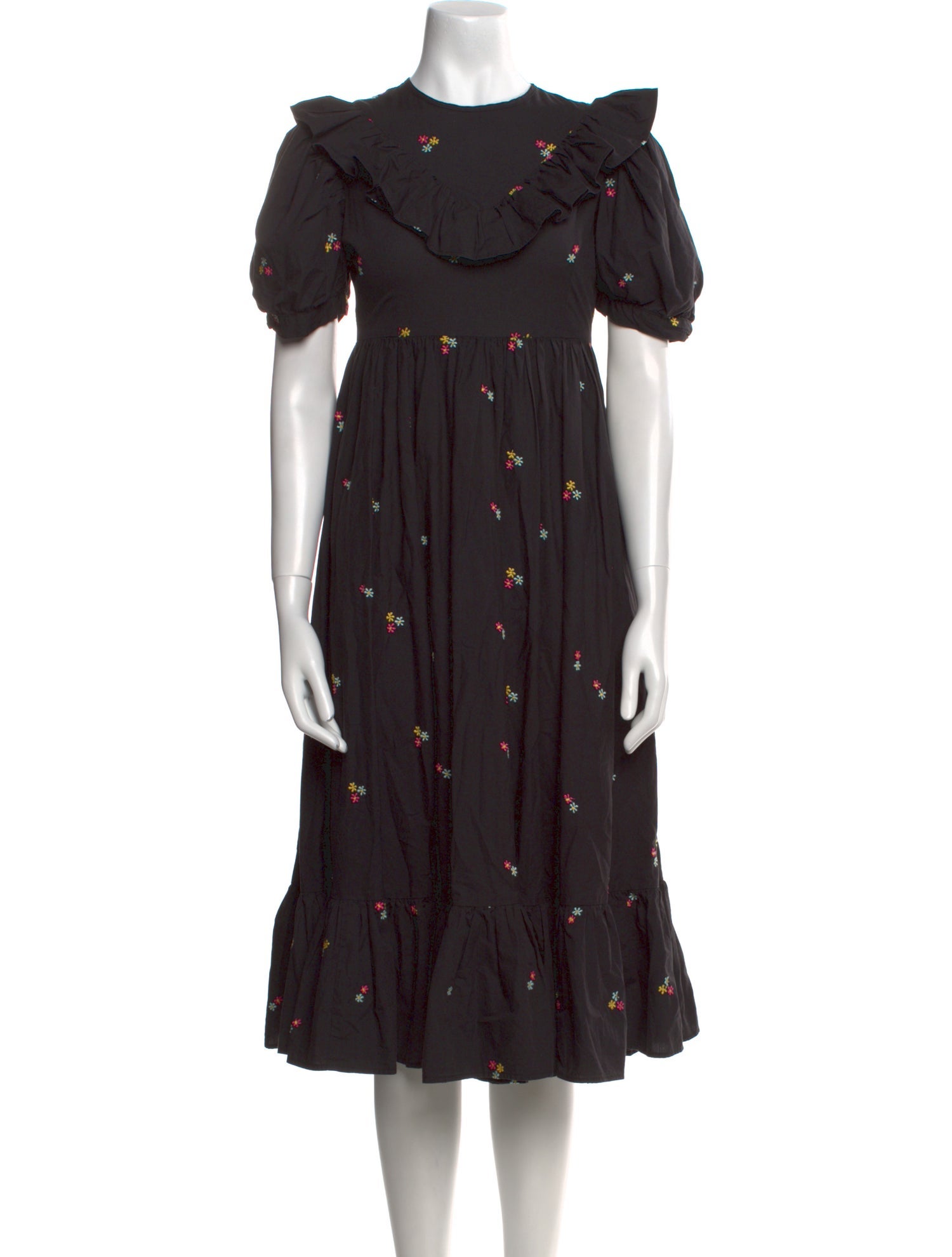 Batsheva Printed Midi Length Dress