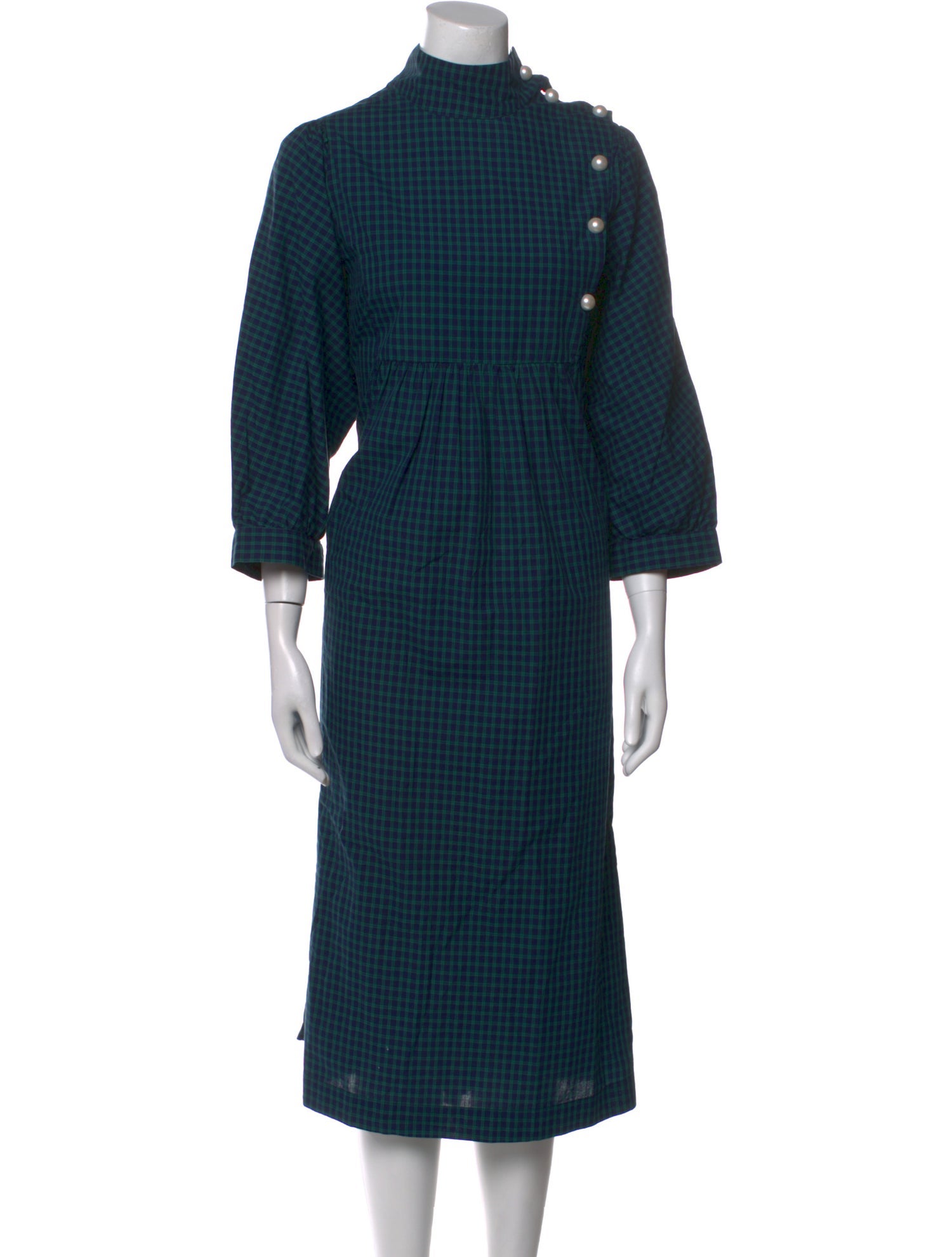 Batsheva Turtleneck Midi Length Dress