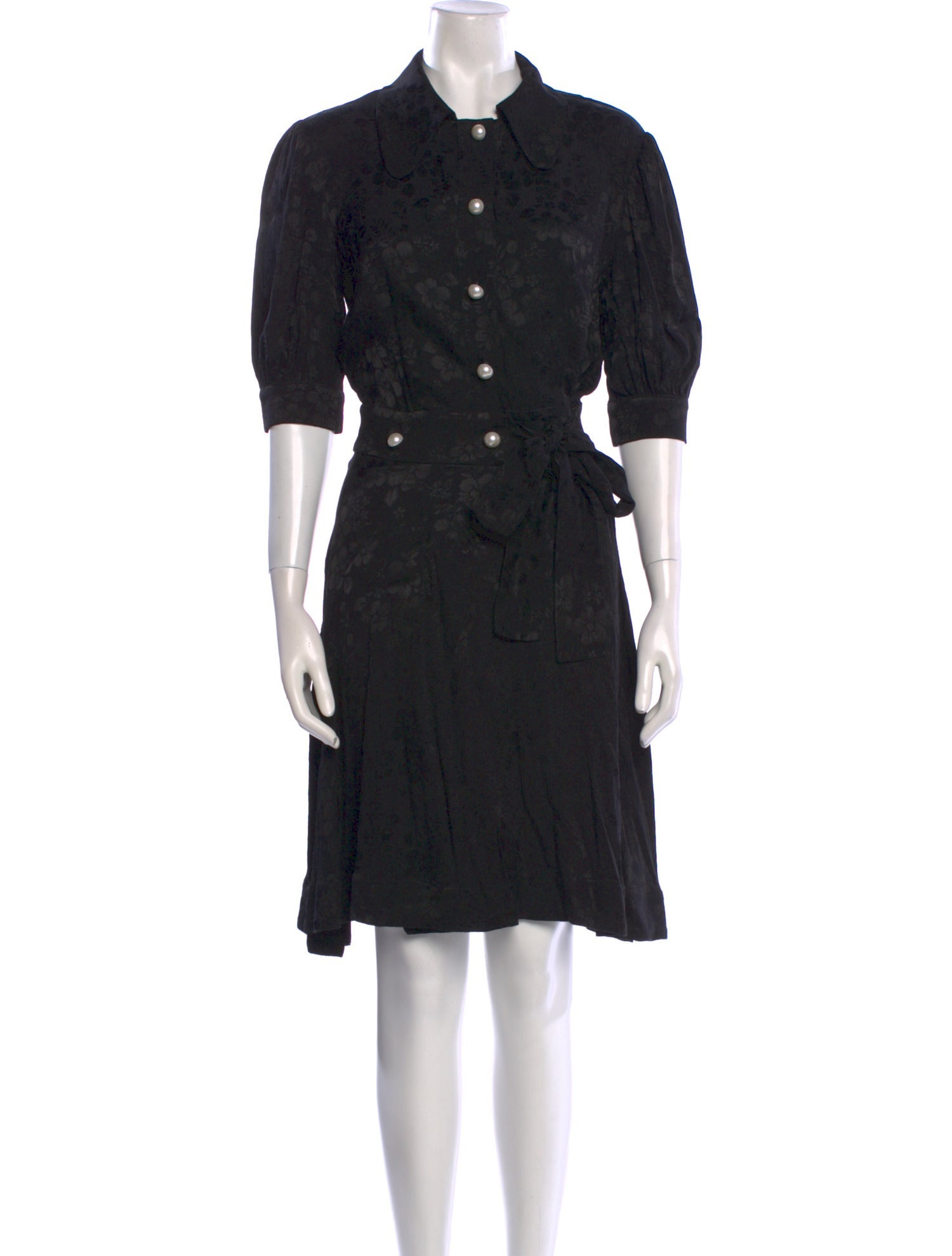 Batsheva Printed Knee-Length Dress