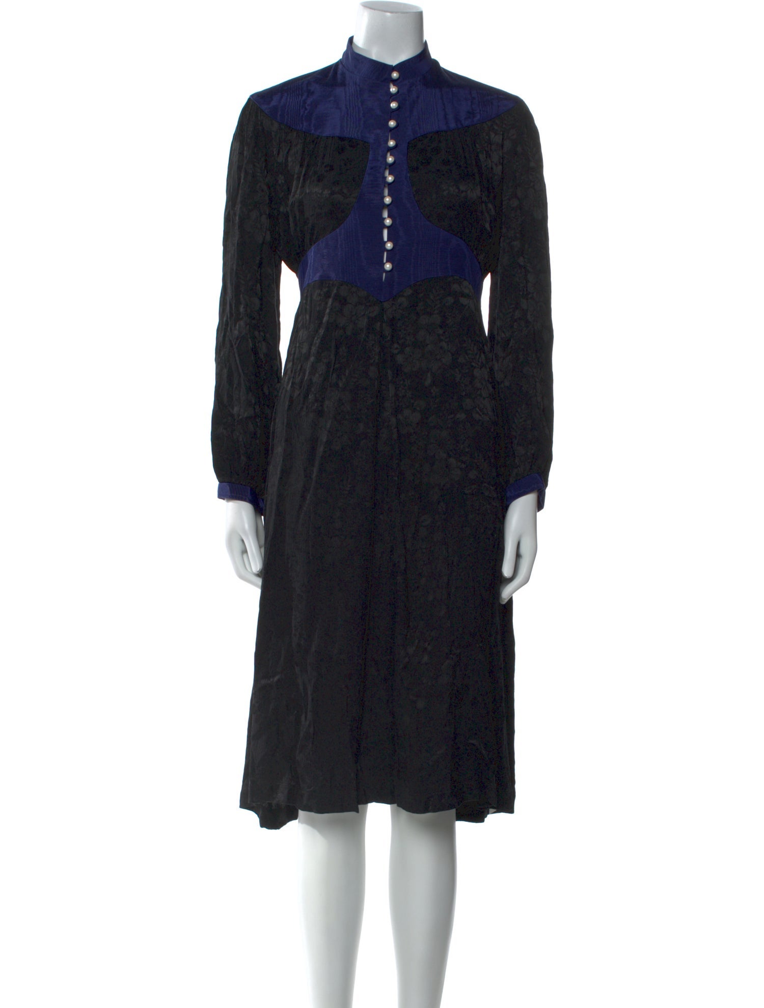 Batsheva Silk Knee-Length Dress