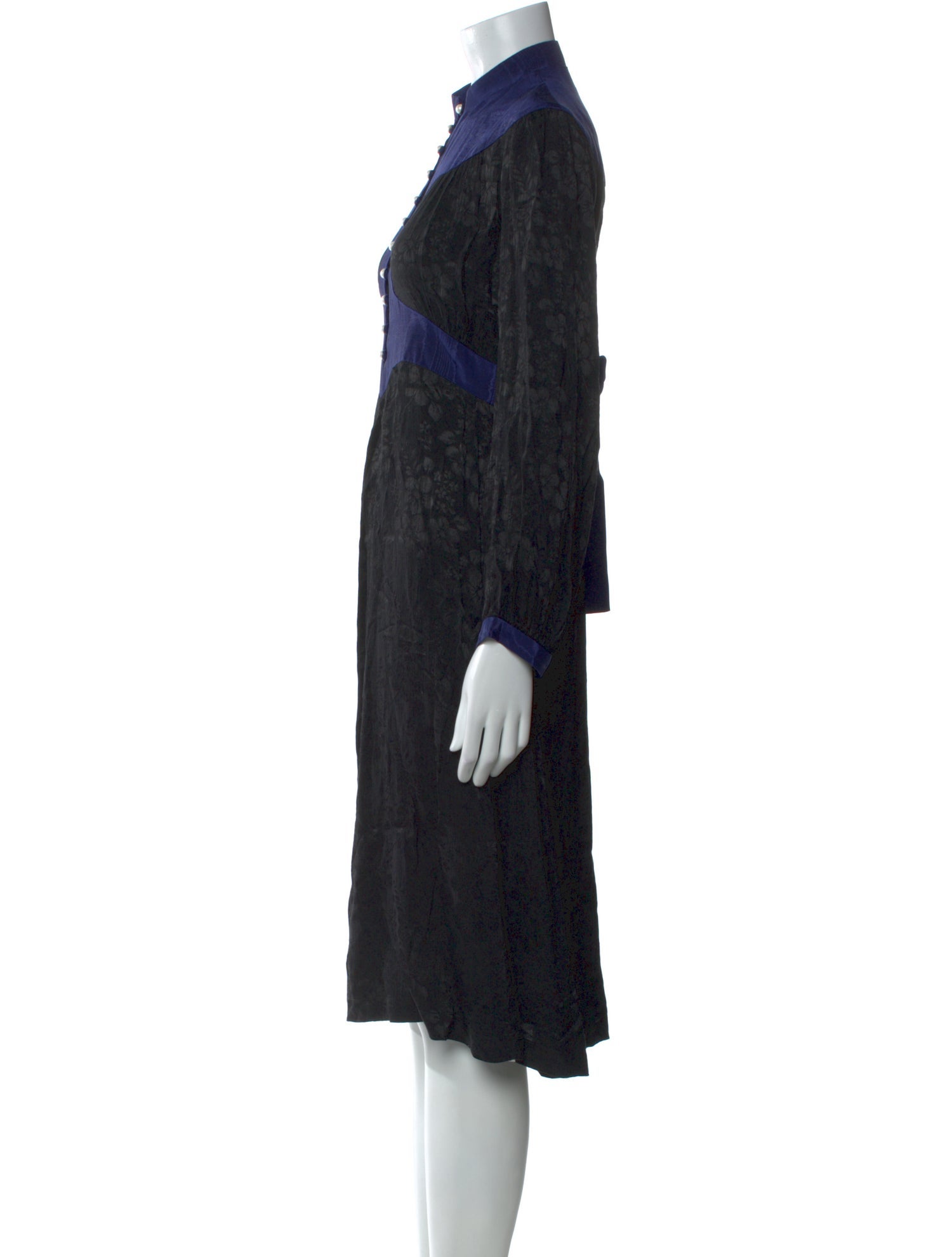 Batsheva Silk Knee-Length Dress