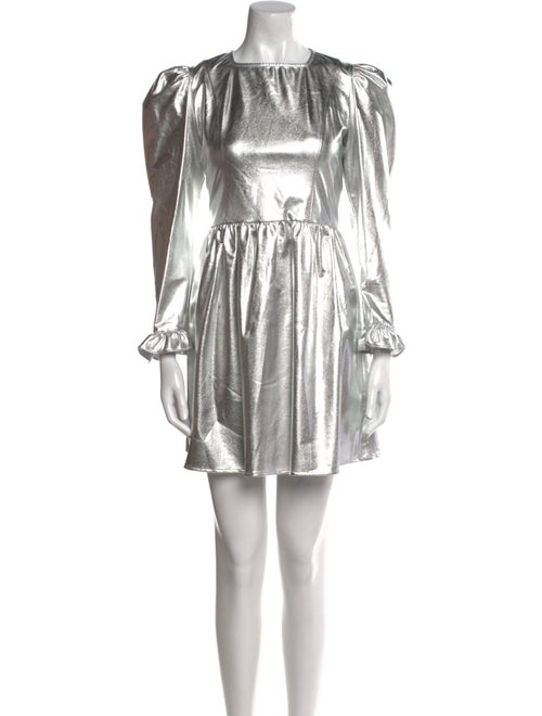 Batsheva Square Neckline Mini Dress