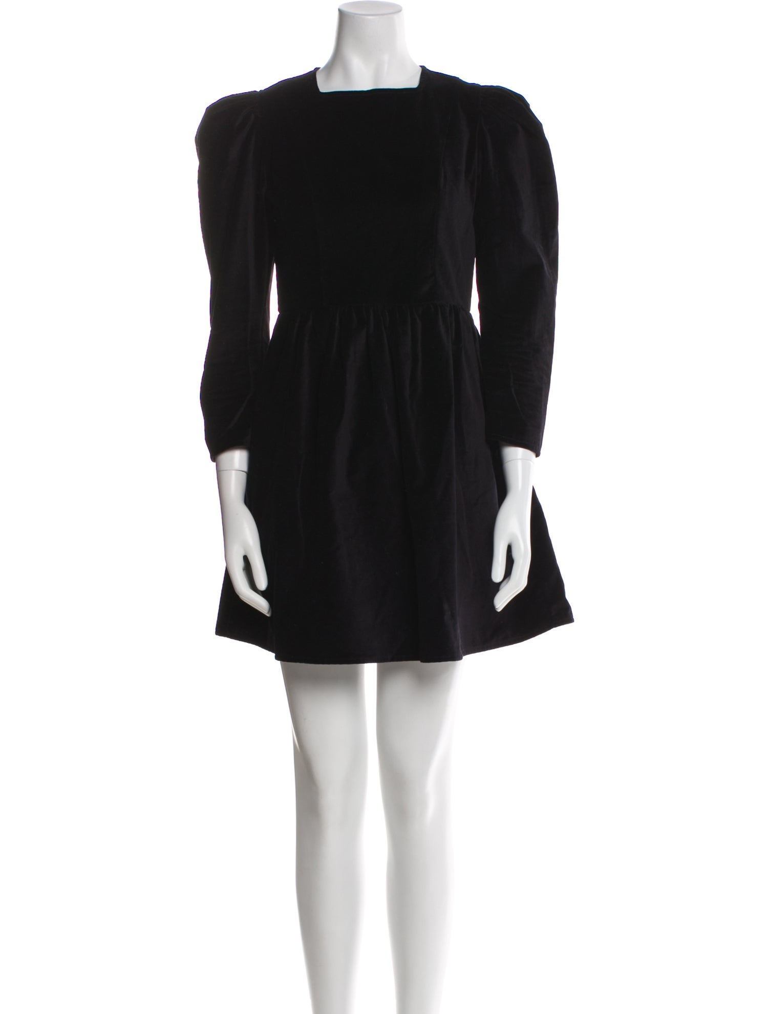 Batsheva Square Neckline Mini Dress