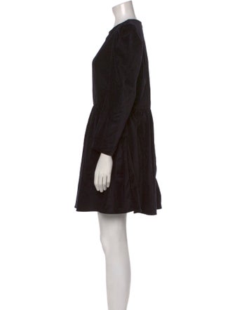 Batsheva Square Neckline Mini Dress