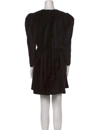 Batsheva Square Neckline Mini Dress