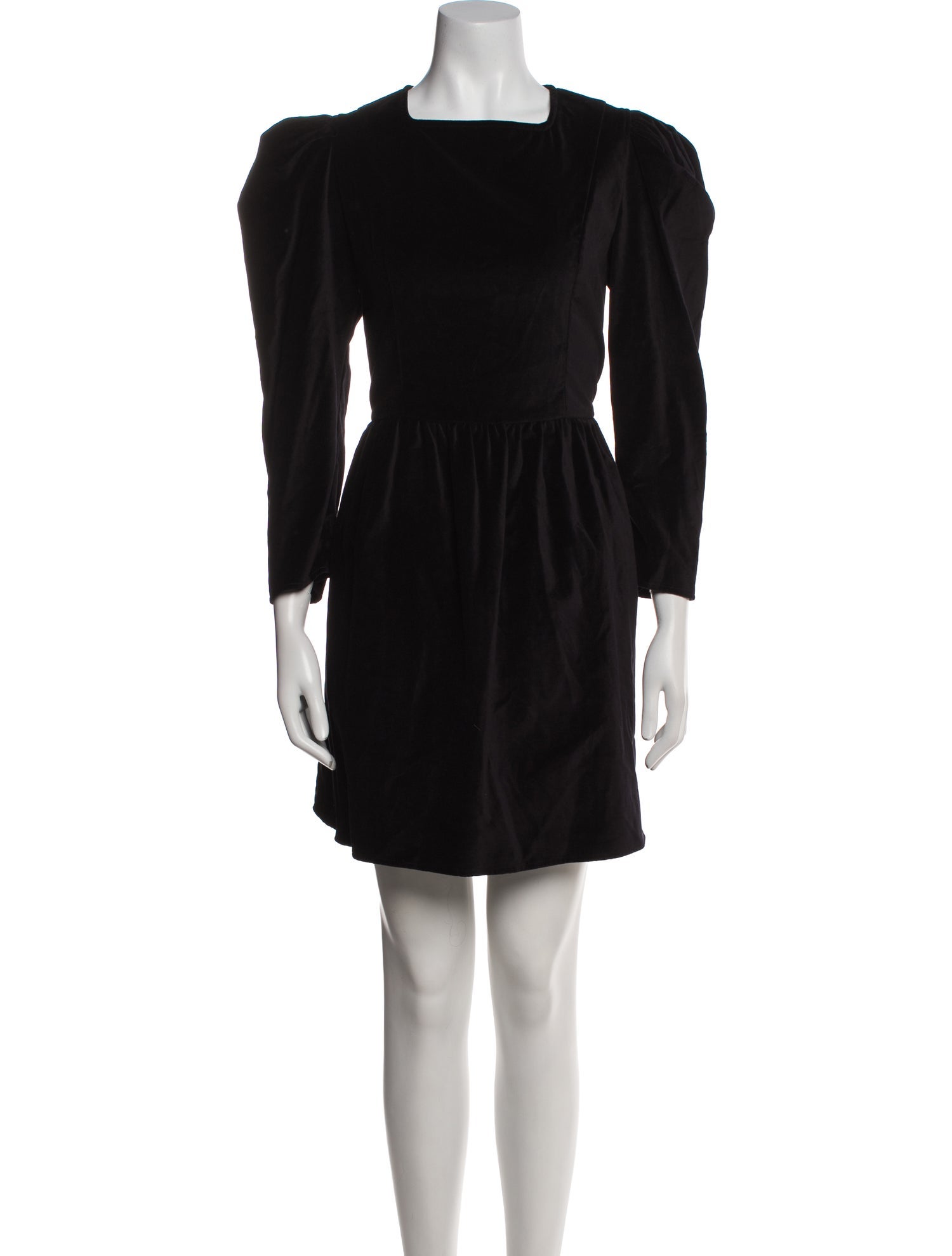Batsheva Square Neckline Mini Dress