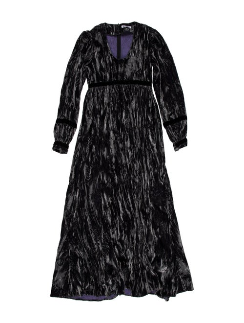 Batsheva Printed Long Dress