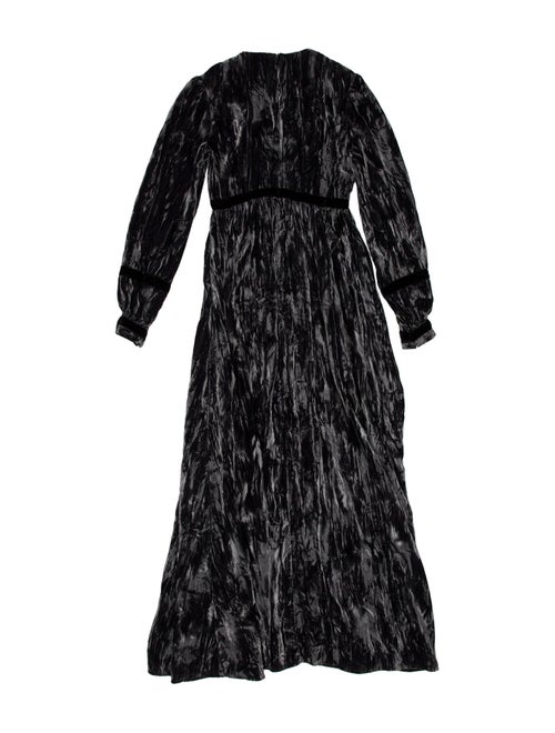 Batsheva Printed Long Dress