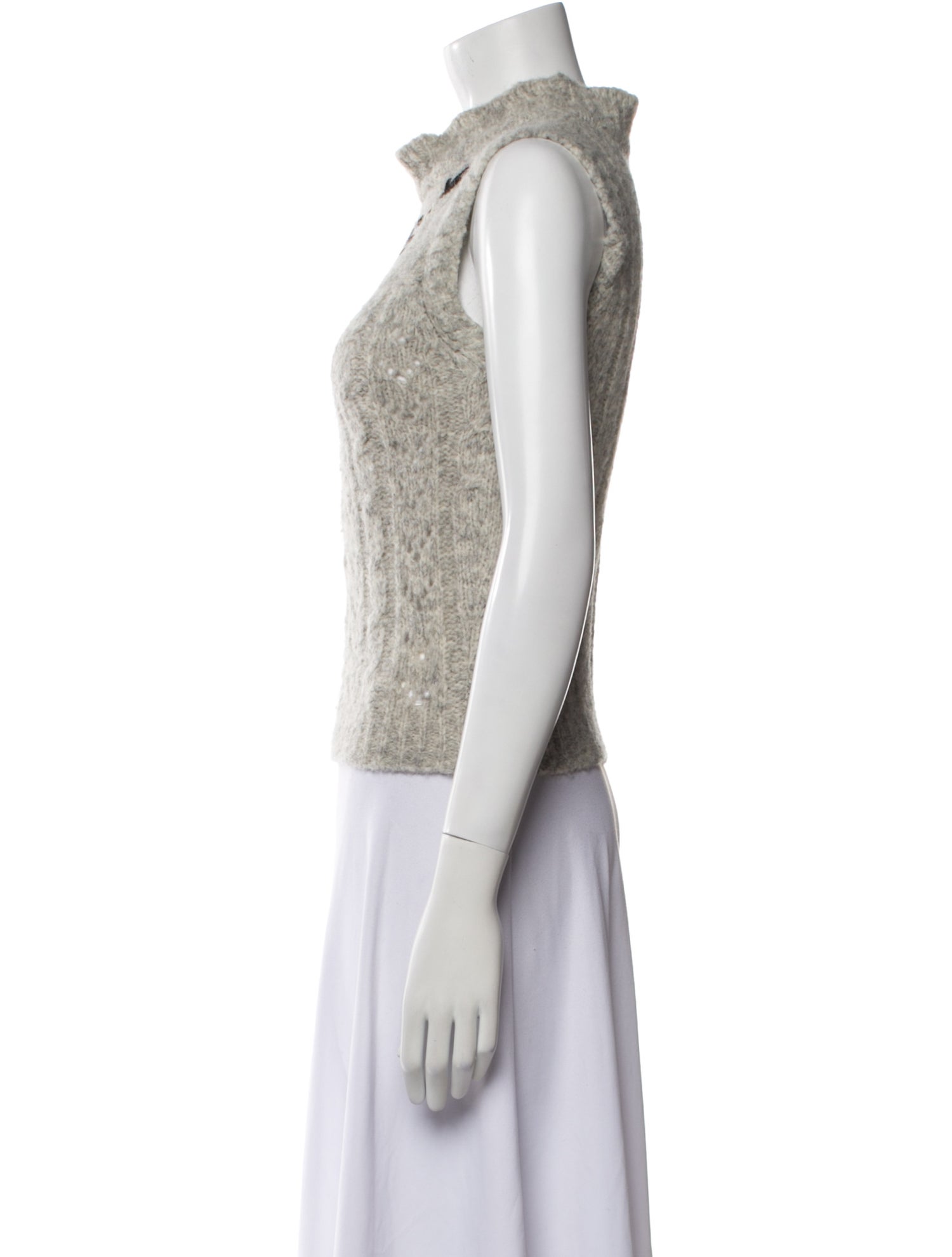 Batsheva Alpaca Mock Neck Sweater