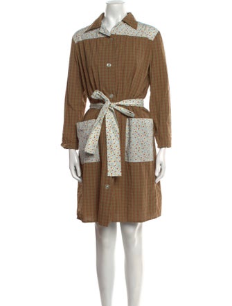 Batsheva Printed Knee-Length Dress