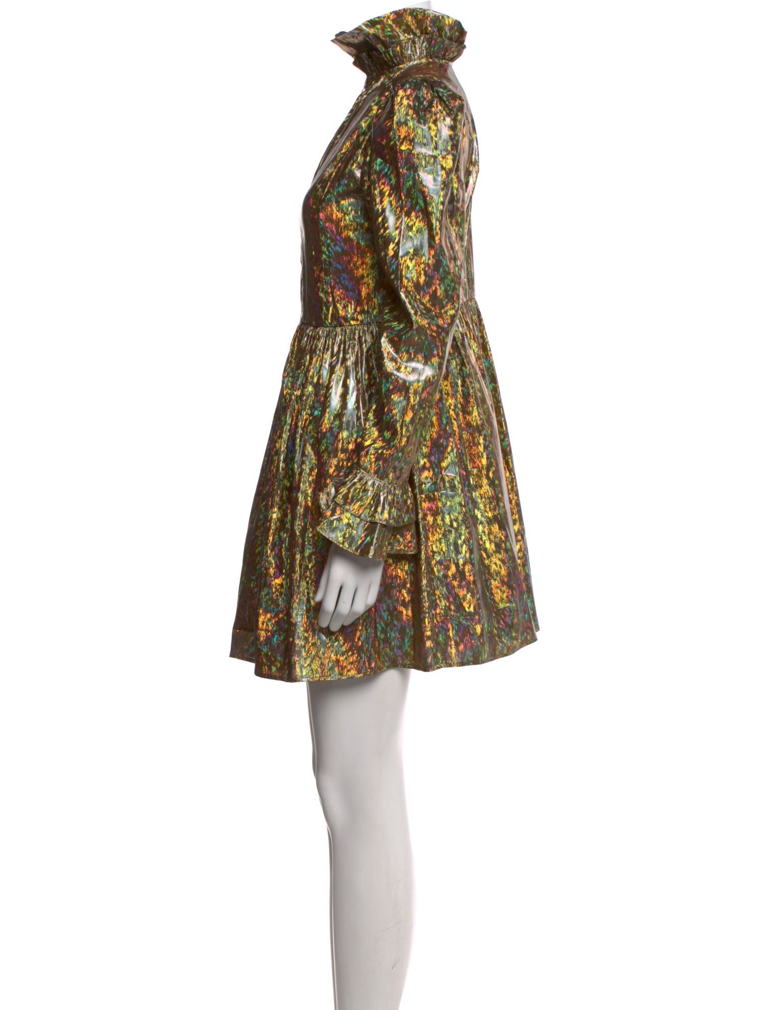 Batsheva Printed Mini Dress