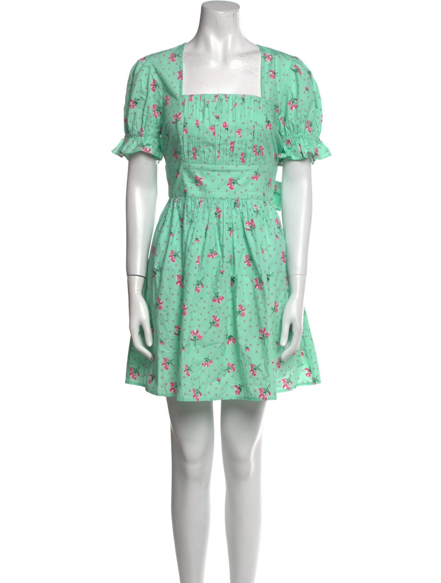 Batsheva Floral Print Mini Dress w/ Tags