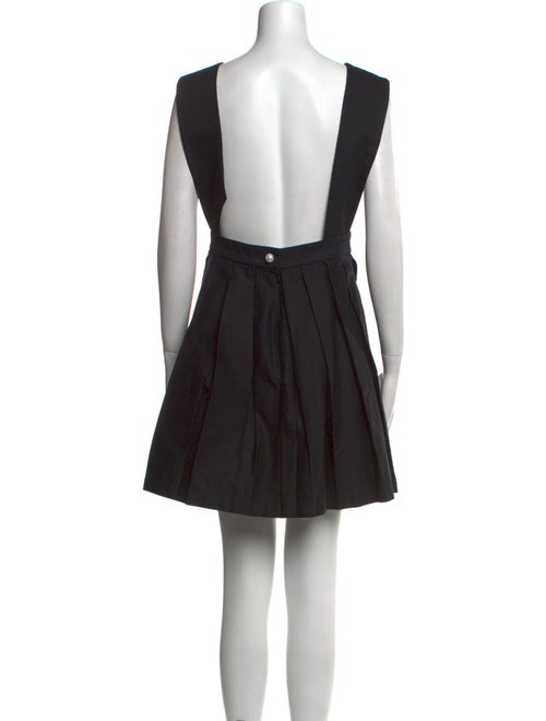 Batsheva V-Neck Mini Dress