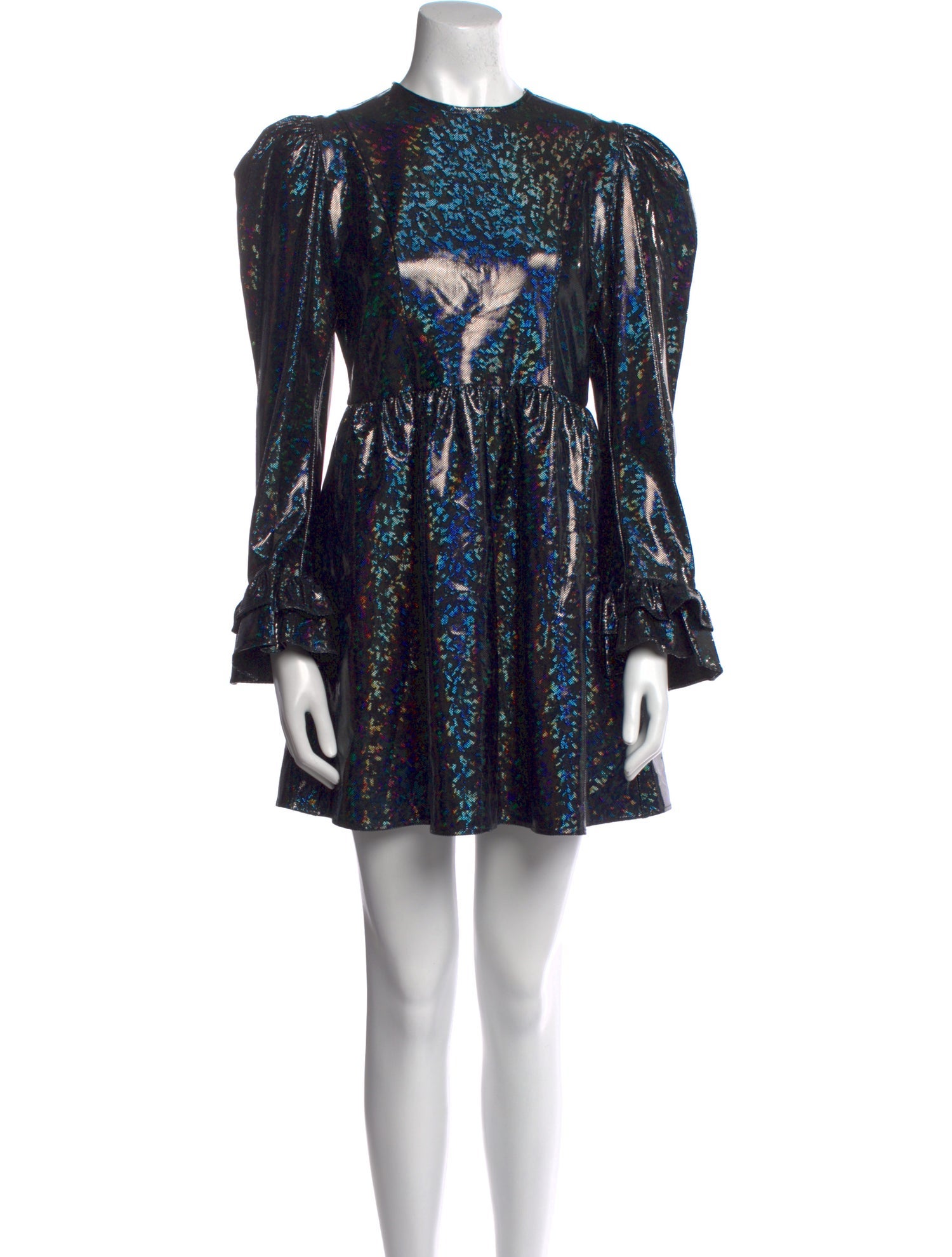 Batsheva Printed Mini Dress