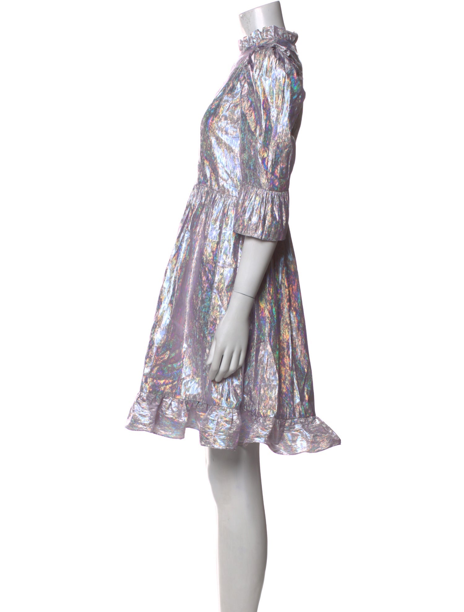 Batsheva Printed Knee-Length Dress