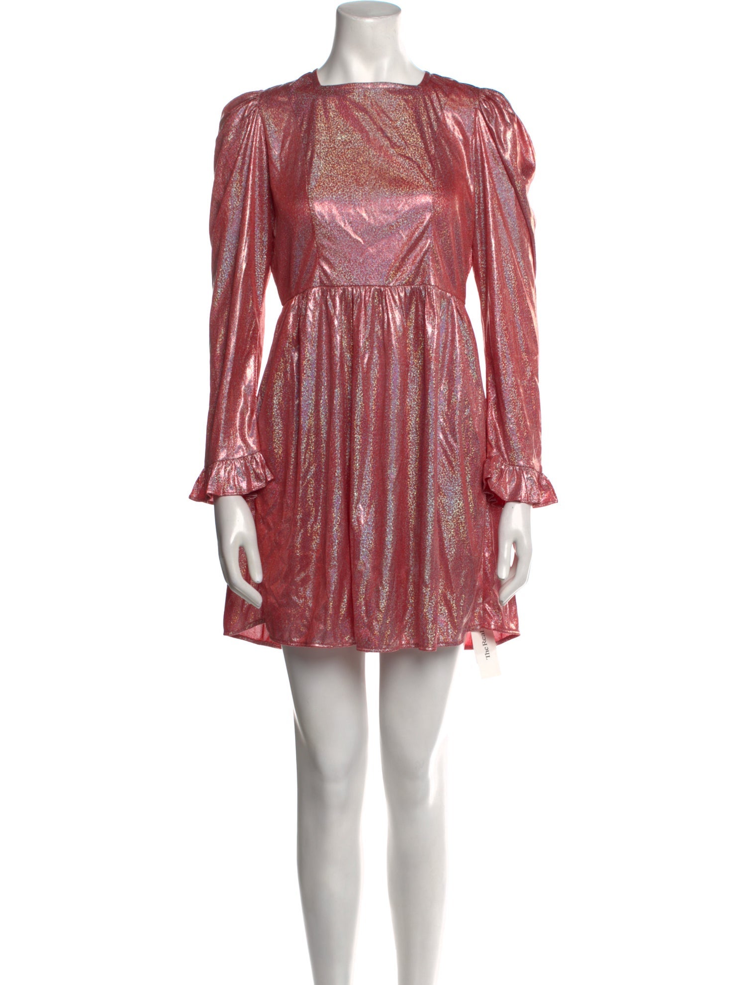 Batsheva Square Neckline Mini Dress