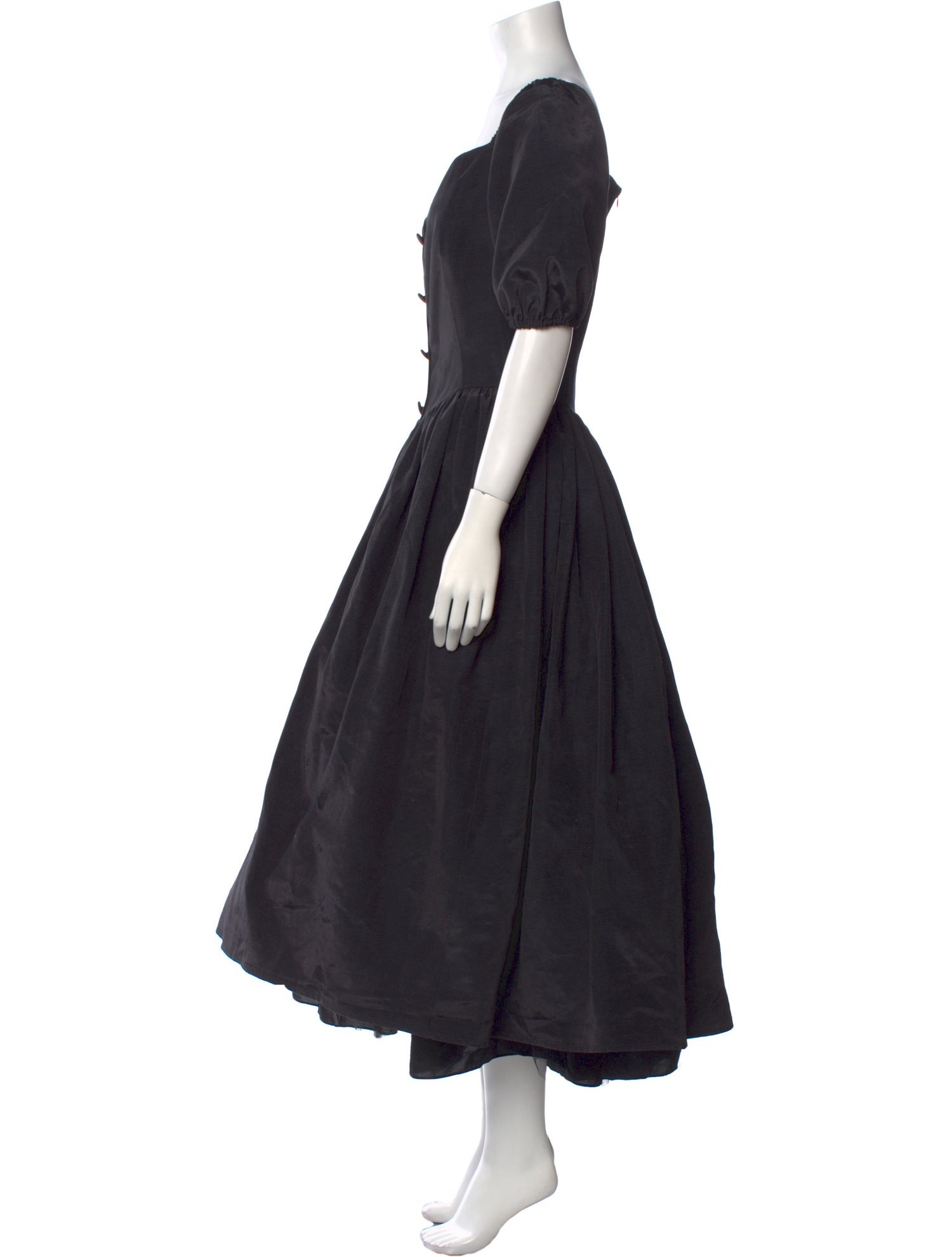 Batsheva Square Neckline Long Dress