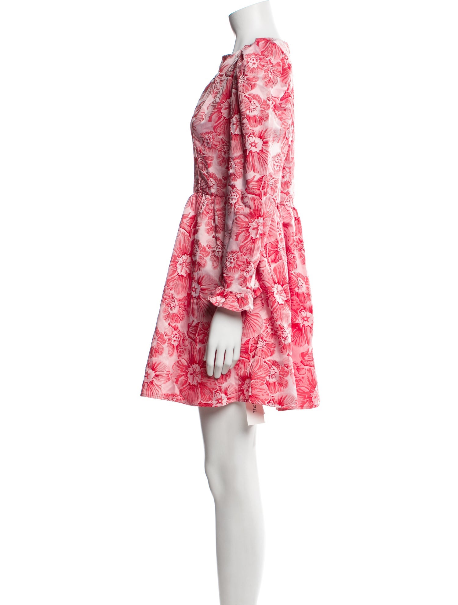 Batsheva Floral Print Mini Dress w/ Tags
