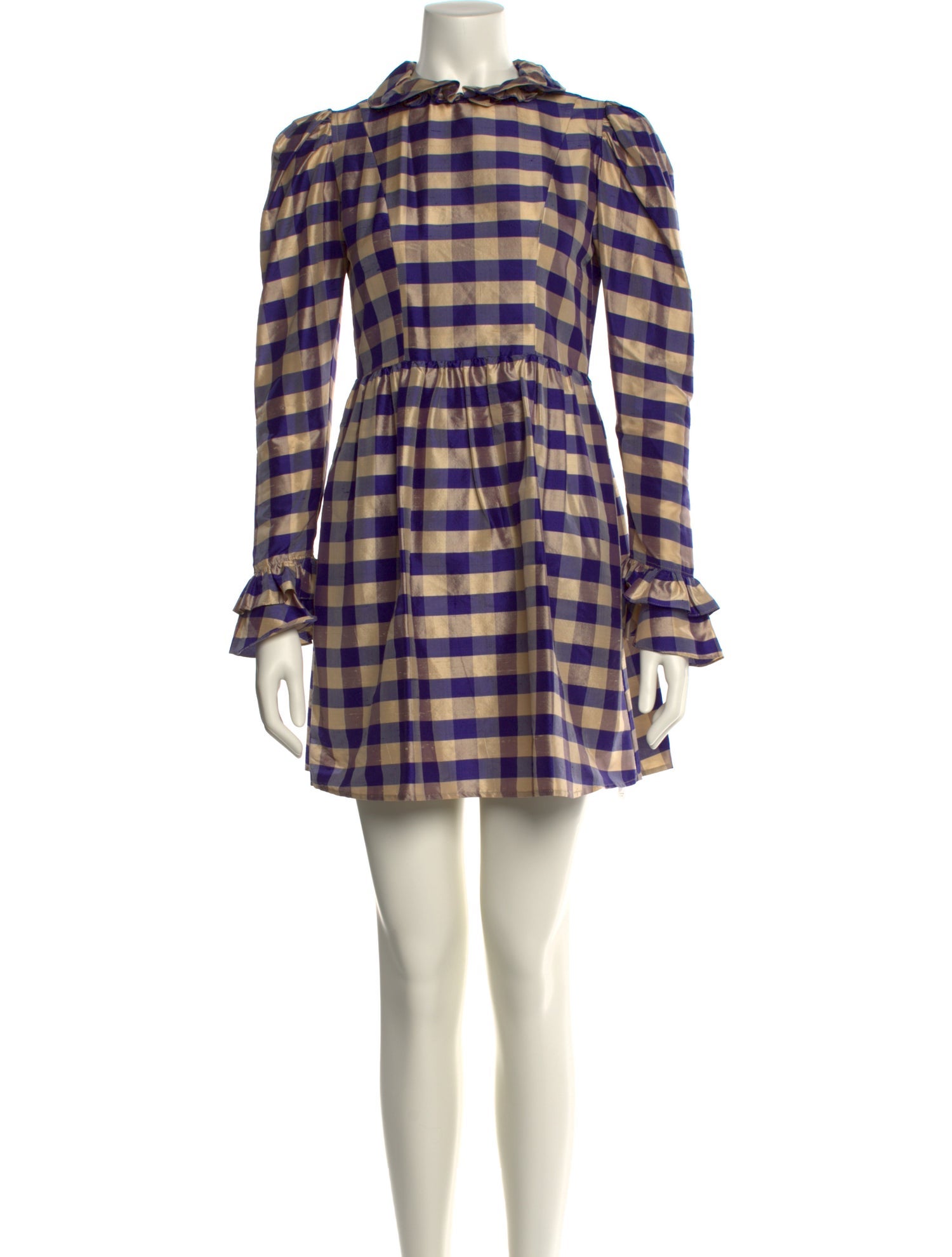 Batsheva Silk Mini Dress