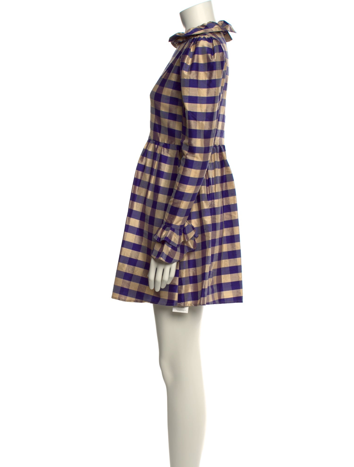 Batsheva Silk Mini Dress