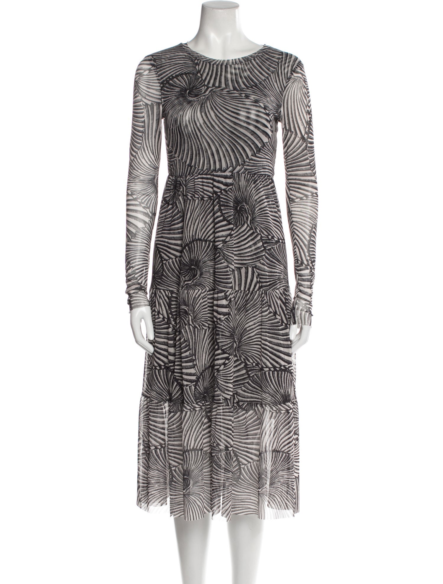 Baum und Pferdgarten Printed Midi Length Dress w/ Tags