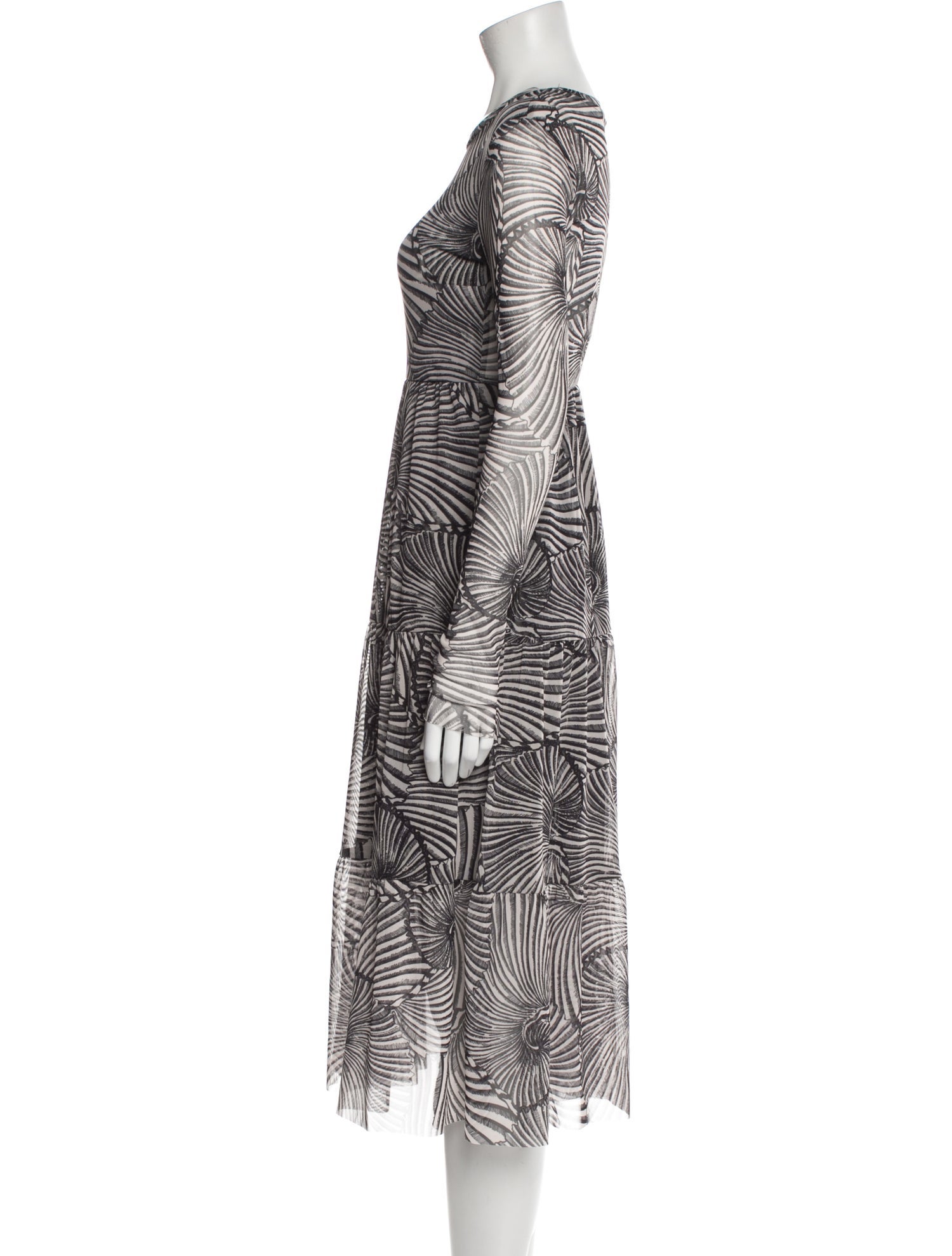 Baum und Pferdgarten Printed Midi Length Dress w/ Tags