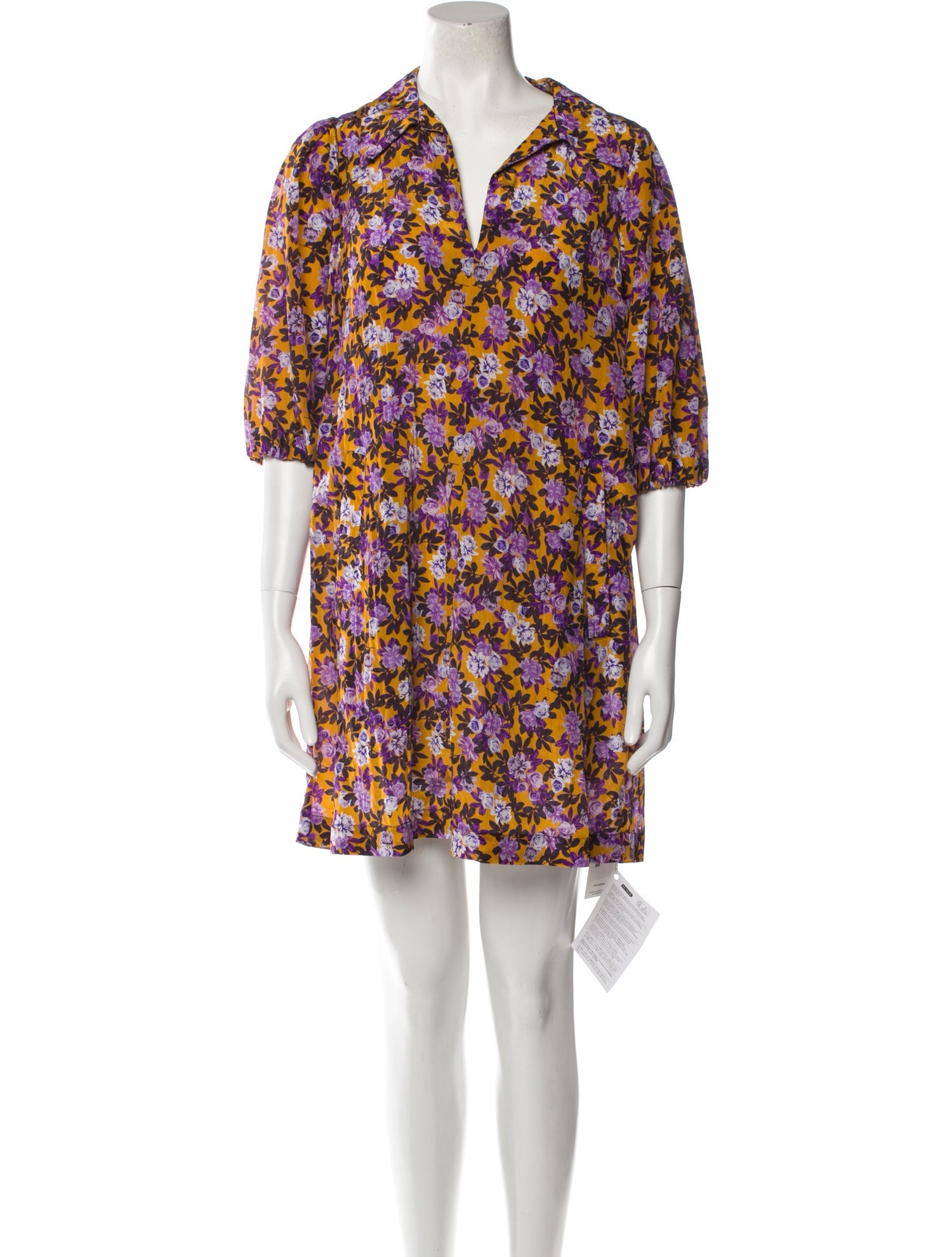 Baum und Pferdgarten Floral Print Mini Dress w/ Tags