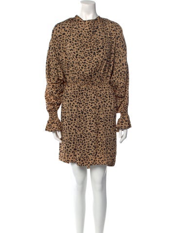 Baum und Pferdgarten Dresses Animal Print Mini Dress Us6, De36 | M