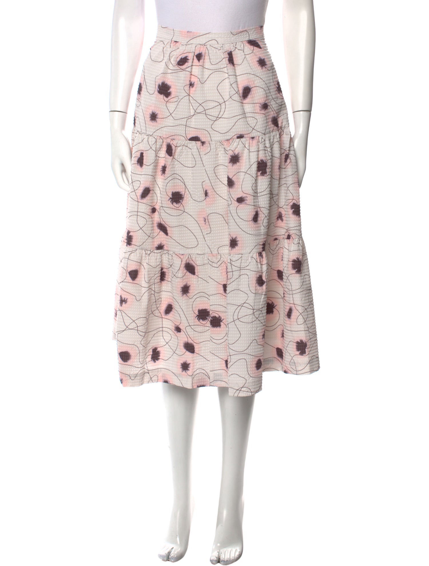 Baum und Pferdgarten Printed Midi Length Skirt w/ Tags