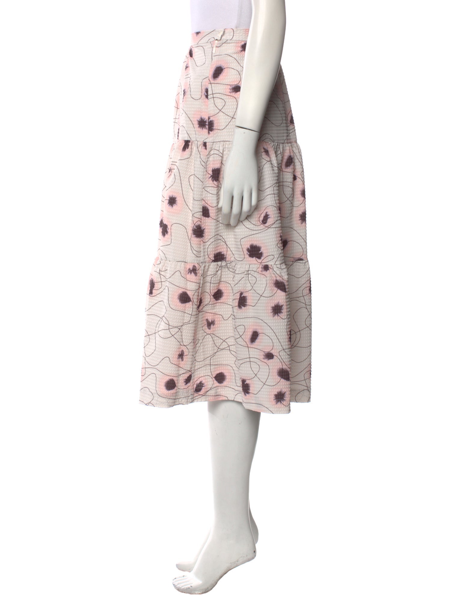 Baum und Pferdgarten Printed Midi Length Skirt w/ Tags