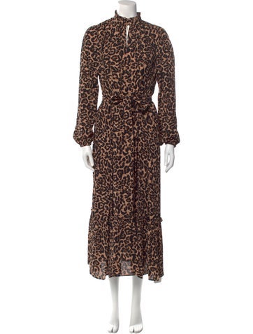 Baum und Pferdgarten Dresses Animal Print Long Dress Us6, De36 | M