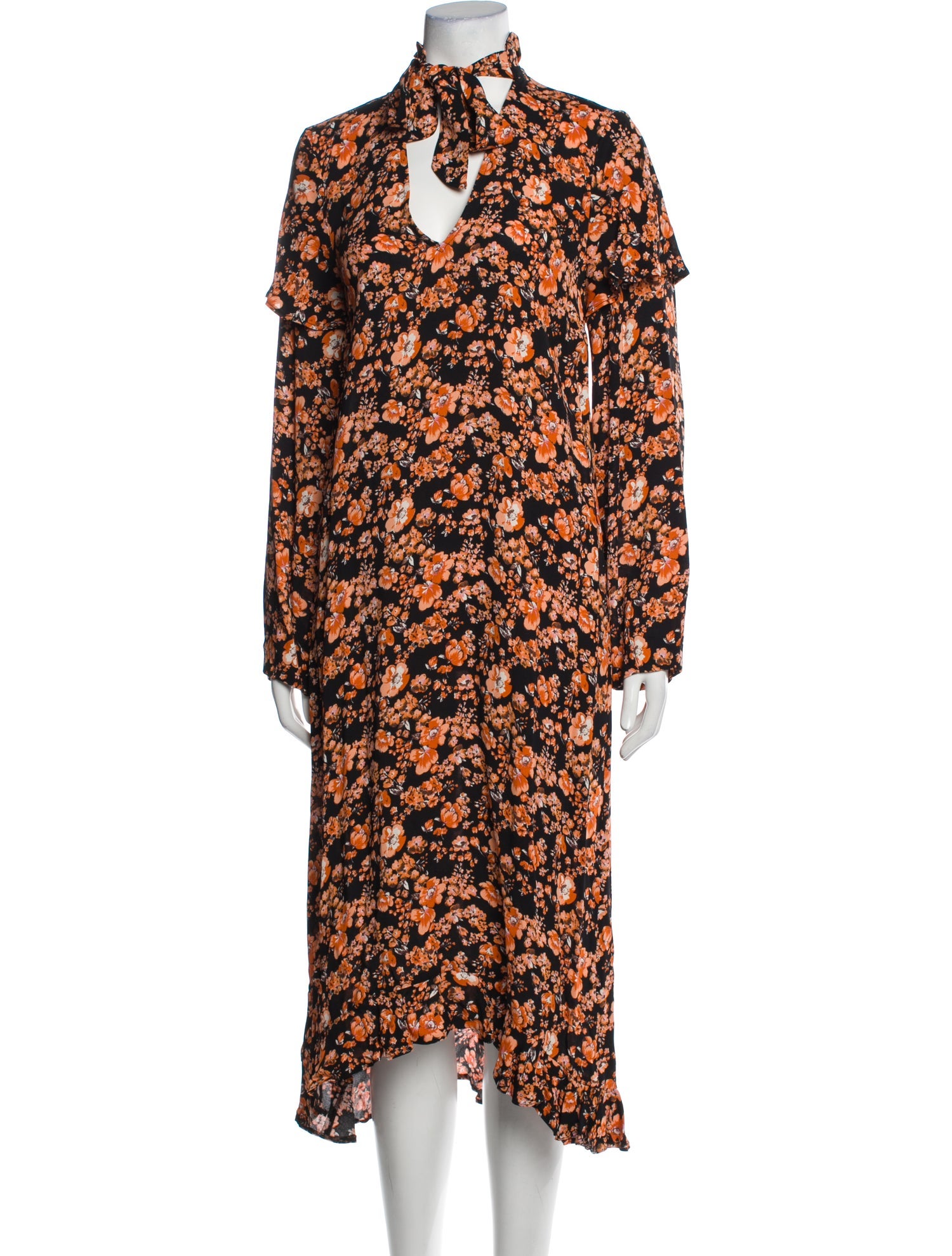 Baum und Pferdgarten Floral Print Long Dress w/ Tags