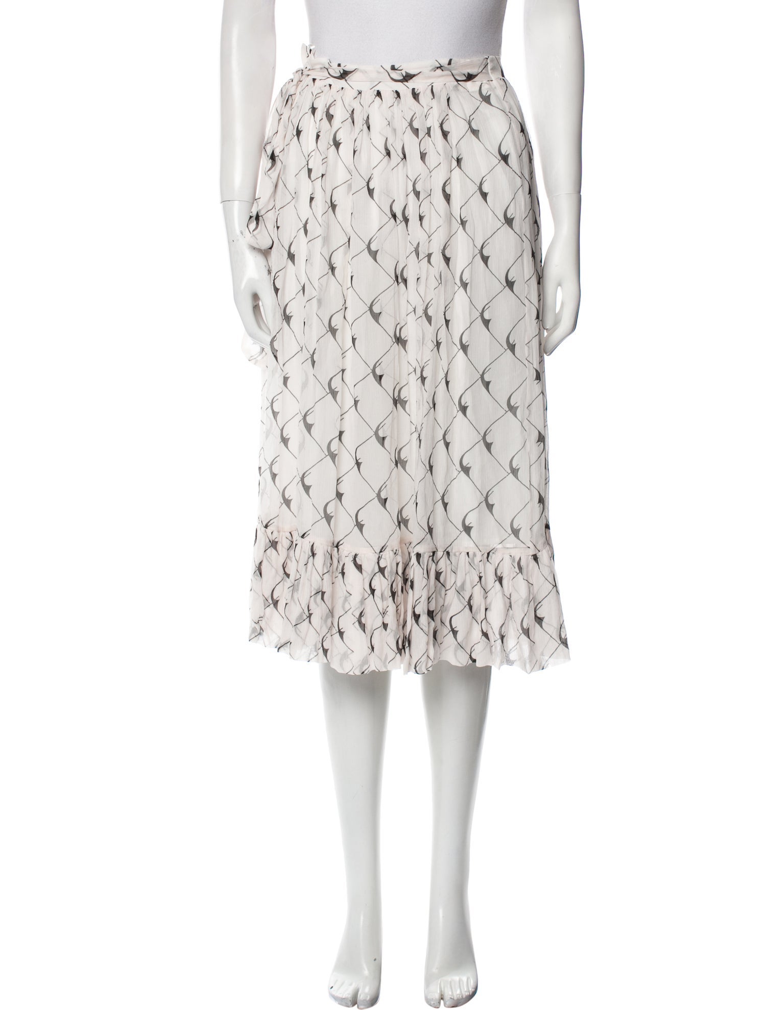 Baum und Pferdgarten Printed Knee-Length Skirt w/ Tags