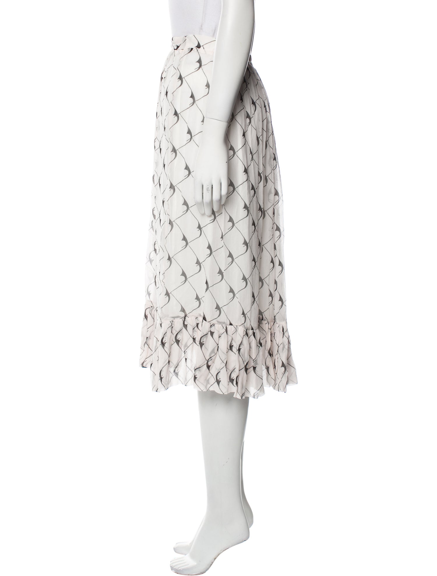 Baum und Pferdgarten Printed Knee-Length Skirt w/ Tags