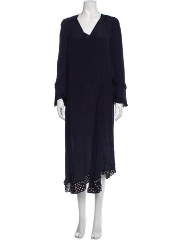 Baum und Pferdgarten Dresses V-Neck Long Dress Us4, De34 | S