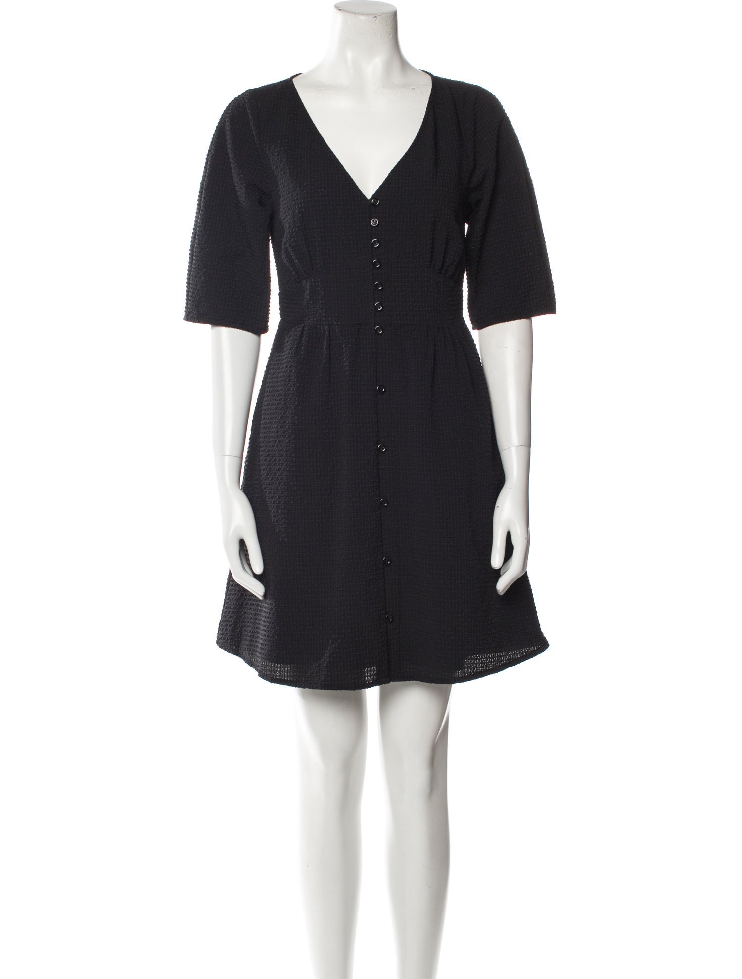 Baum und Pferdgarten V-Neck Mini Dress