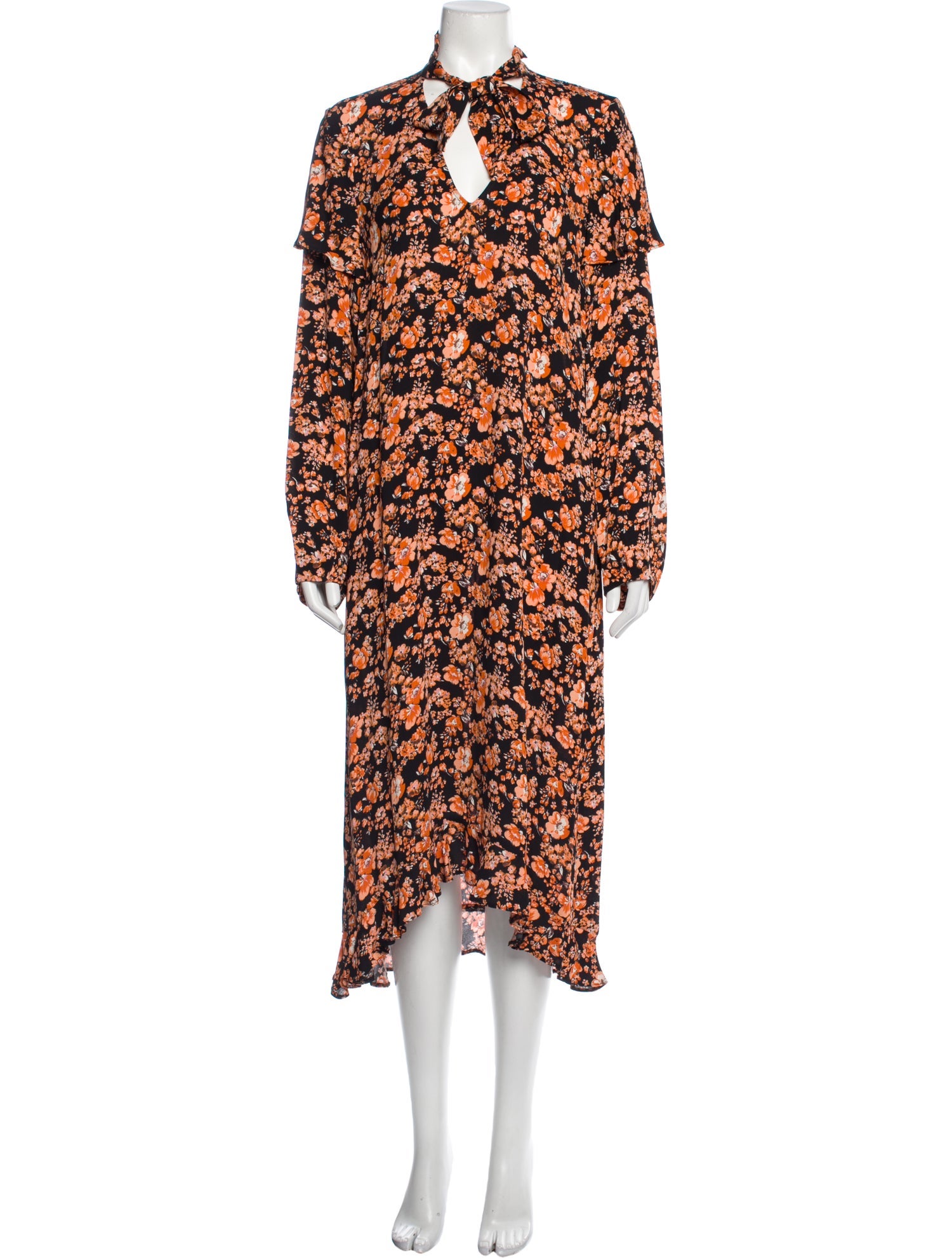 Baum und Pferdgarten Floral Print Long Dress w/ Tags